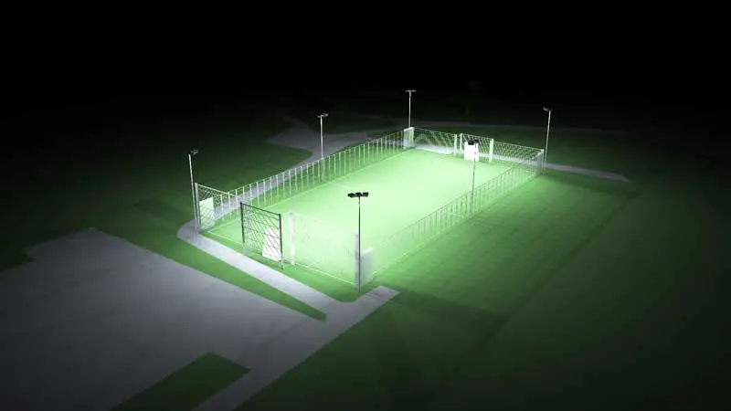 Sports pitch design