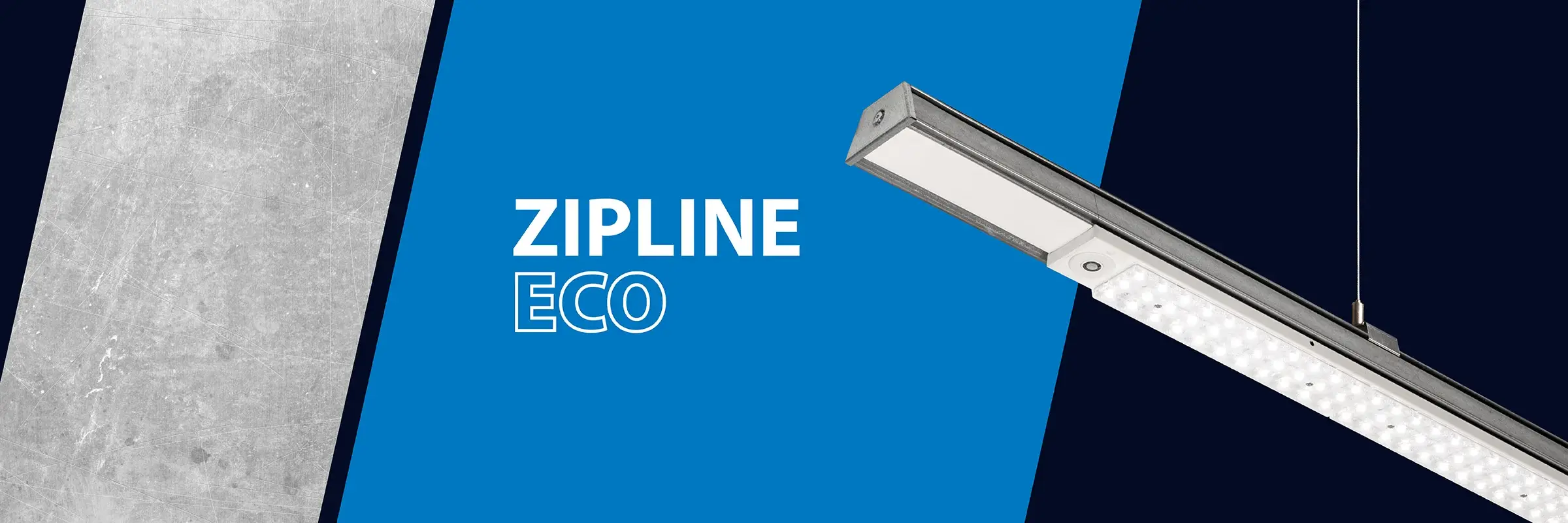 Zipline Eco - Flexible trunking and lighting system for industry